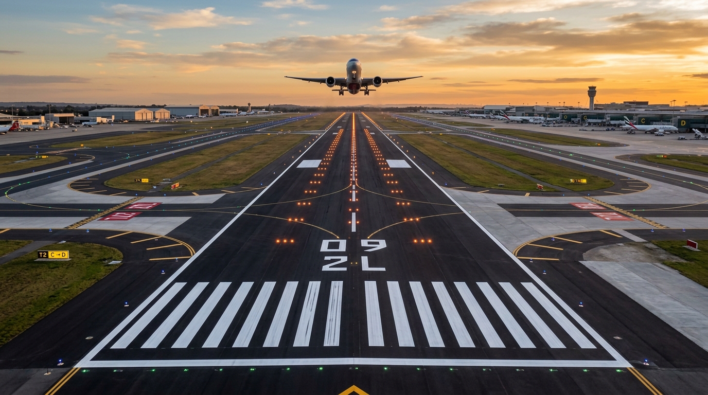 3500m Airport Runway Paving