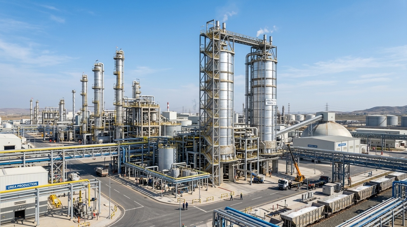 Industrial Urea Manufacturing & Chemical Prilling Complex